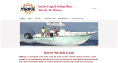 Desktop Screenshot of miragesportfish.com